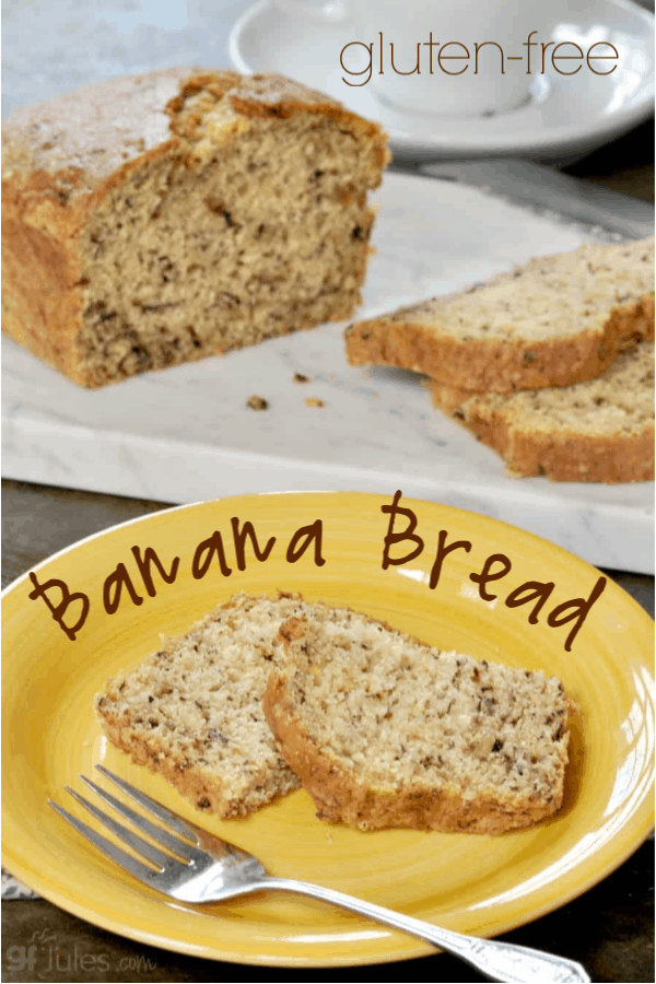 This easy recipe truly makes the best easy gluten free banana bread. And with my mix, it's so moist and delicious no one will ever suspect it's gluten free!