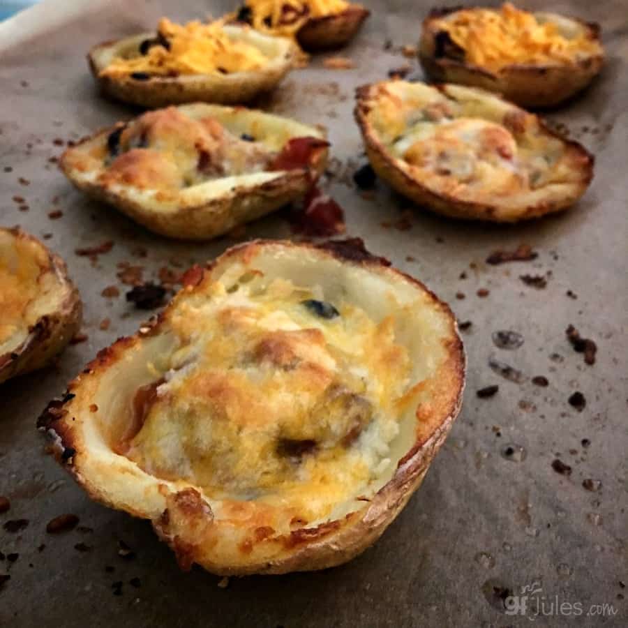 gluten free potato skins