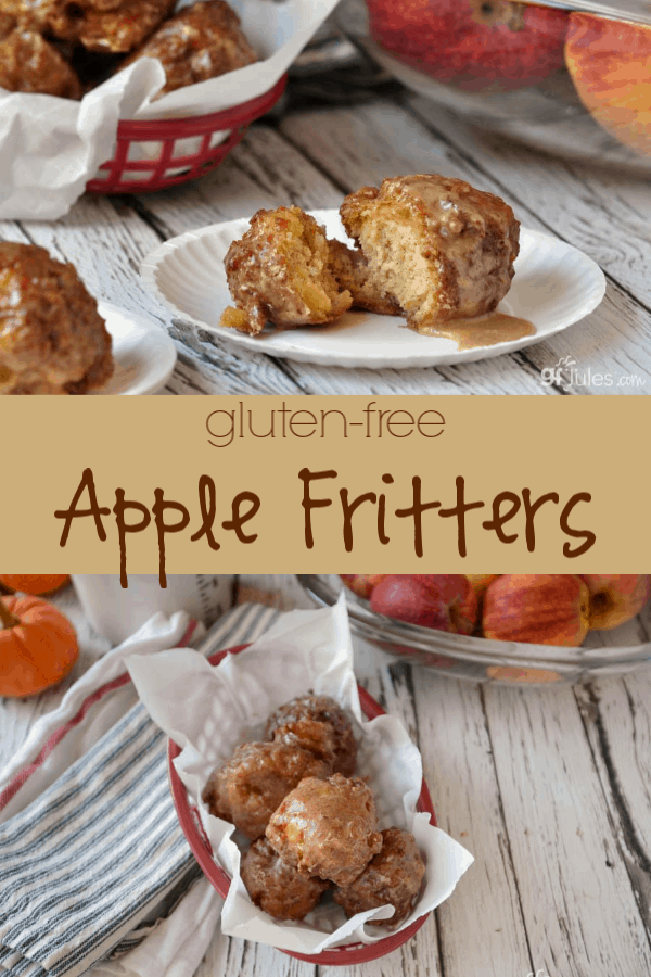 Delicious gluten free apple fritters