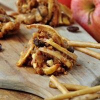 Gluten Free Apple Haystacks