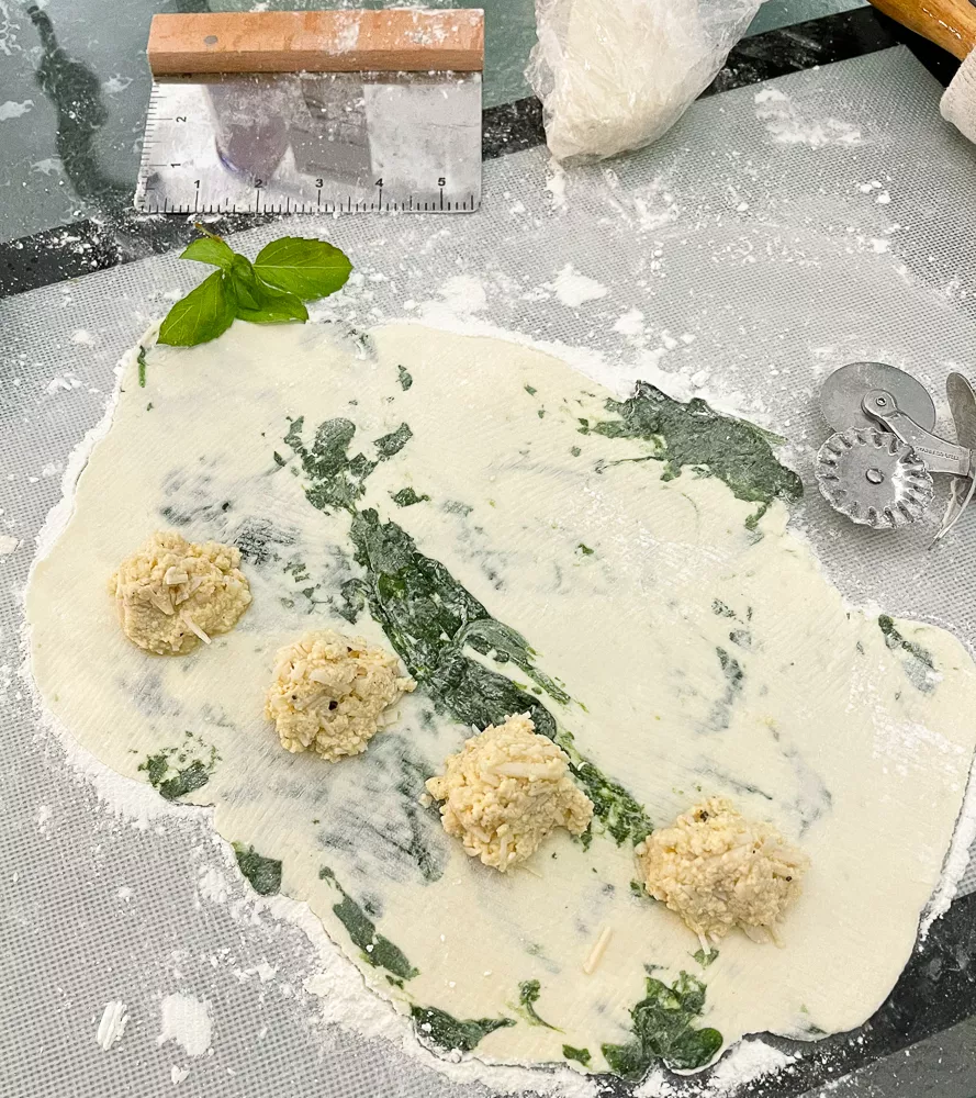 gluten free ravioli with spinach in dough | gfJules