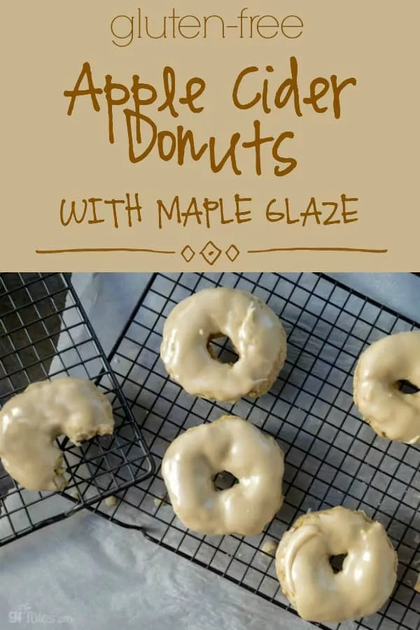 gluten free Apple Cider Donuts - gfJules