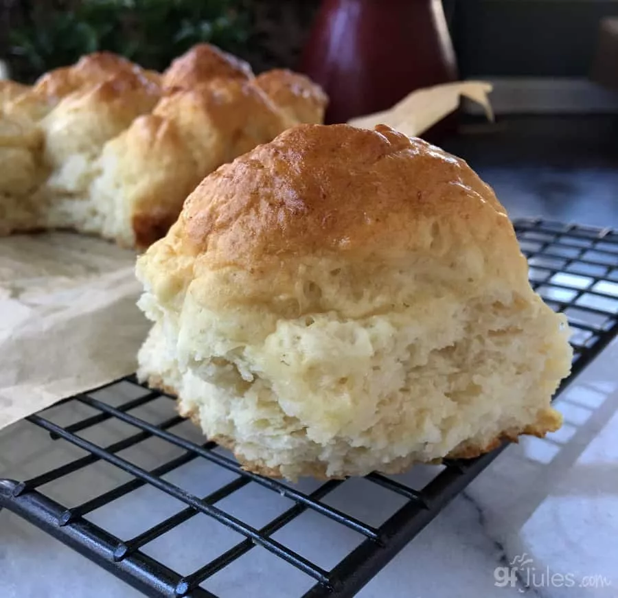 gluten free pull apart dinner roll