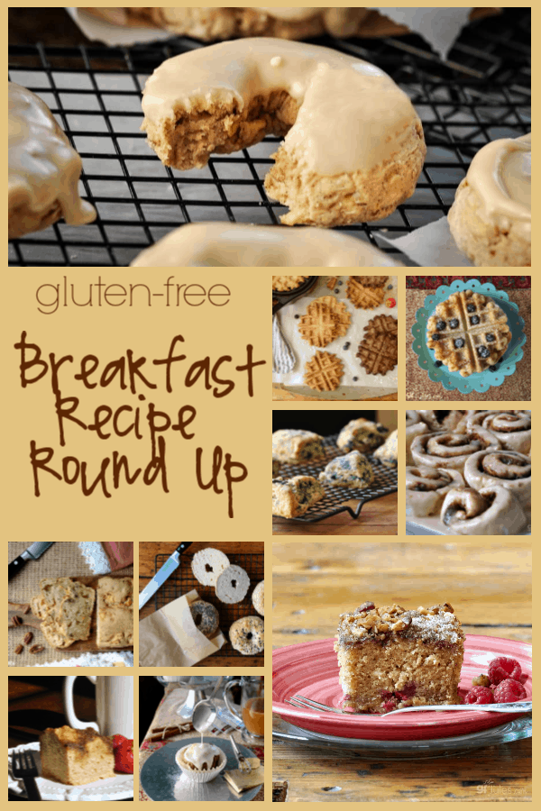 This round-up of delicious gluten free holiday breakfast recipe will keep your whole household and any guests happy this holiday season!