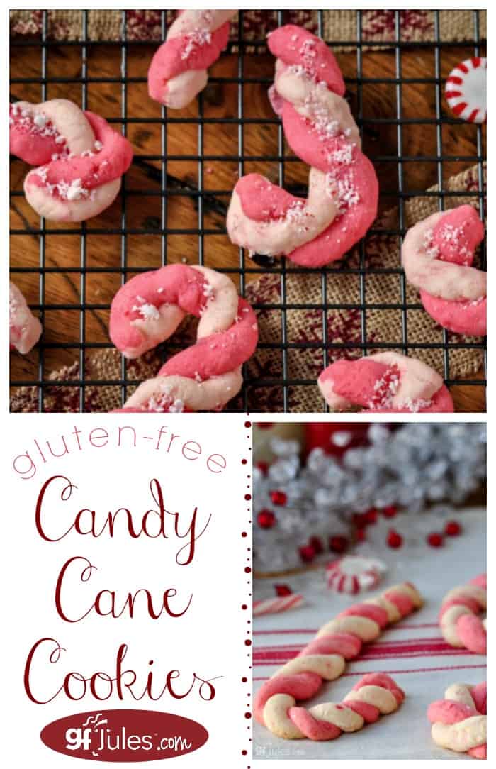 Gluten Free Candy Cane Cookies gfJules Gluten free recipes gfJules with the 1 Flour & Mixes