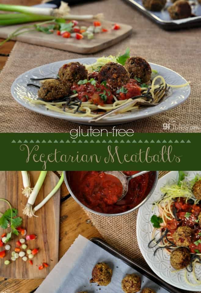 Gluten Free Vegetarian Meatballs Recipe gfJules