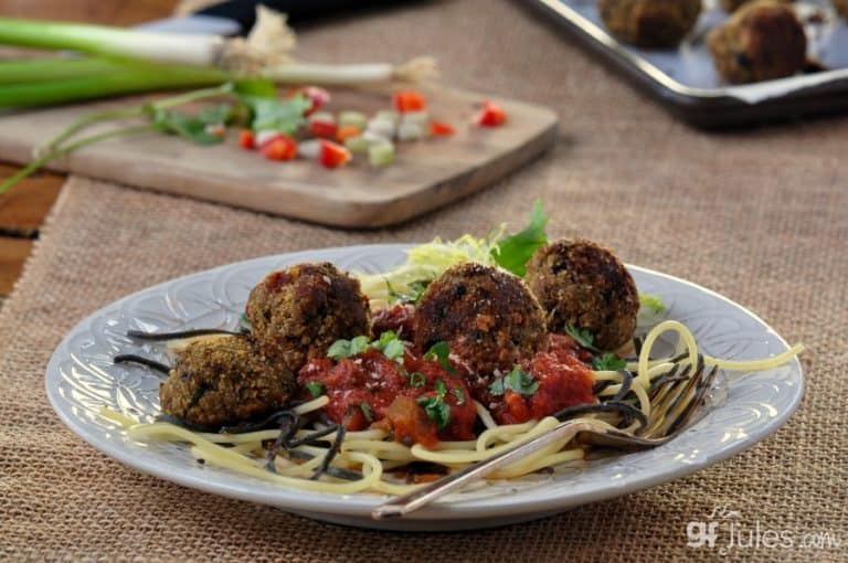 Gluten Free Vegetarian Meatballs everyone will love, made easy by gfJules