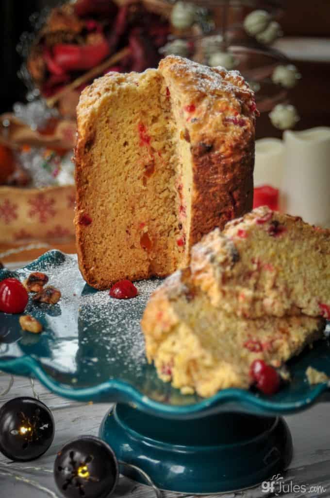 Gluten Free panettone with bells