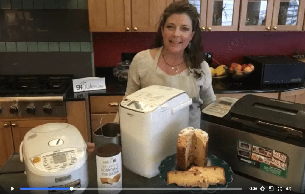 making gluten free panettone in zojirushi bread machine