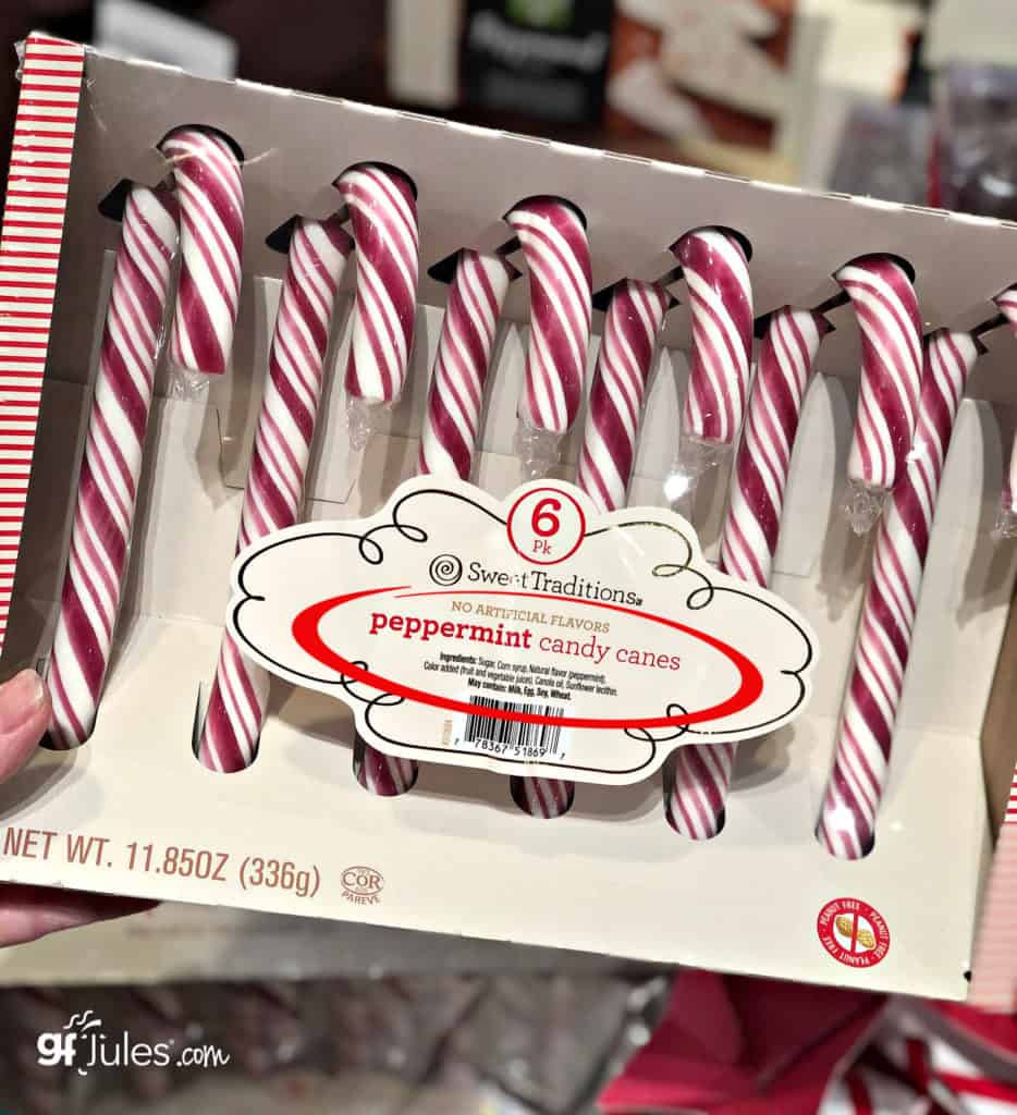 candy canes with wheat