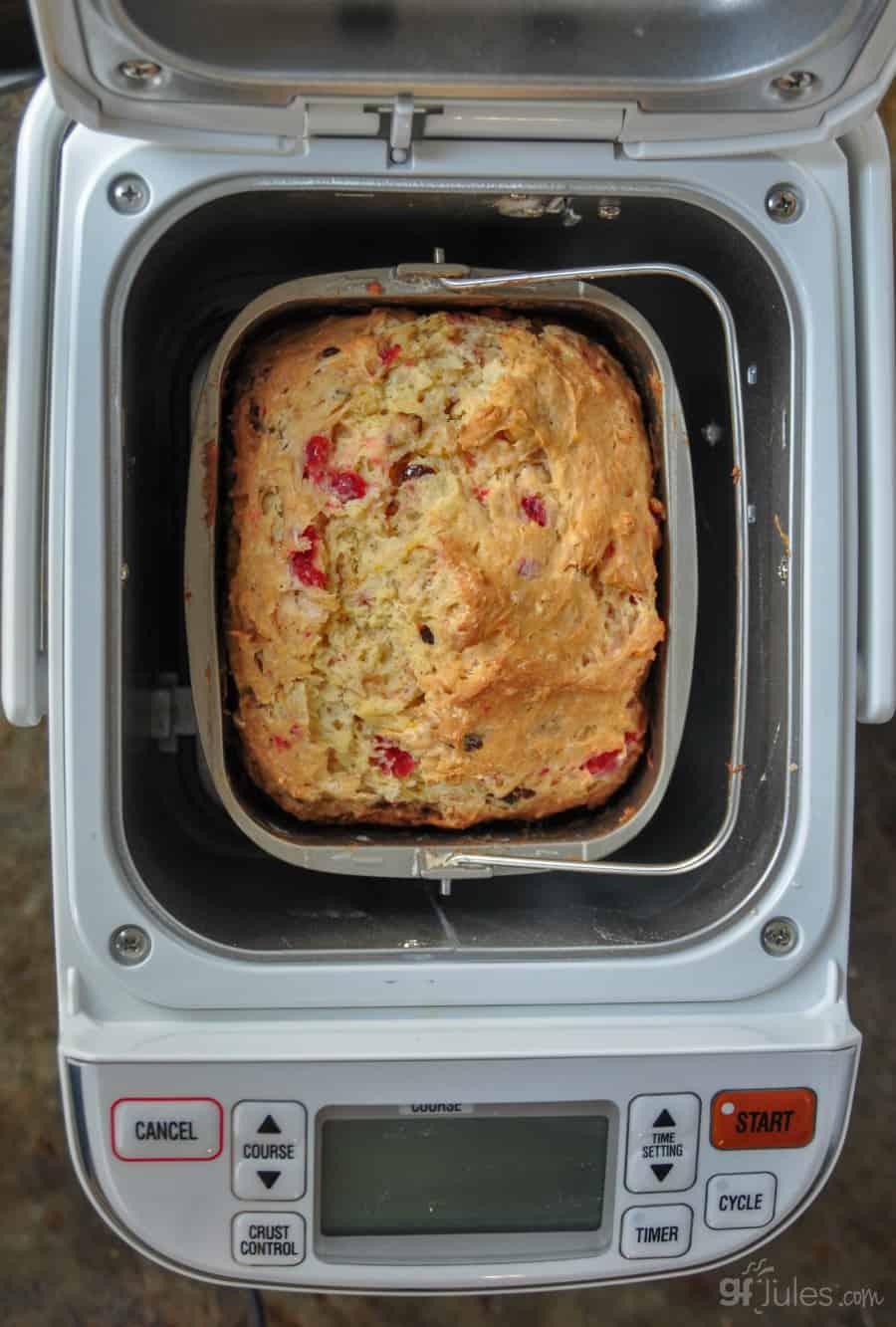 Gluten Free Panettone In Zojirushi Bread Machine Gluten Free Recipes Gfjules With The 1 Flour Mixes