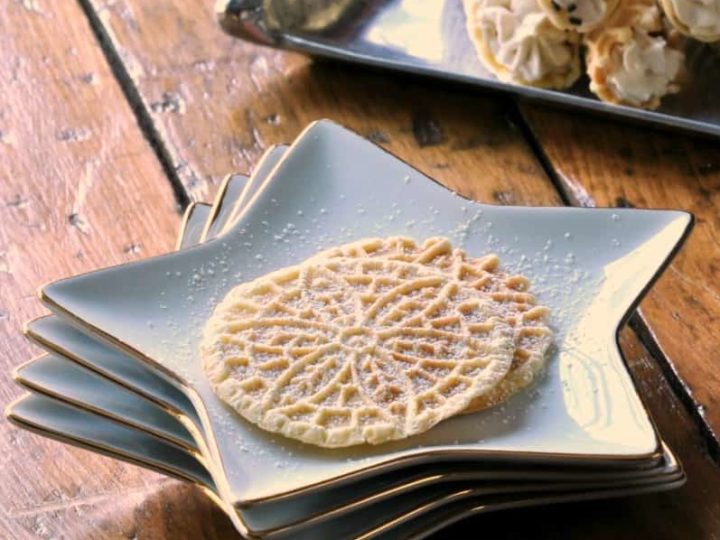 Cookies – Pizzelles Mini Vanilla – Gluten Free