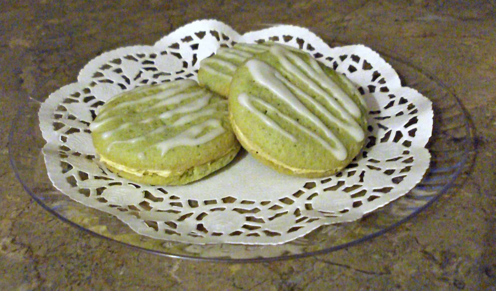 gluten free pistachio cream sandwiches Gluten free recipes gfJules