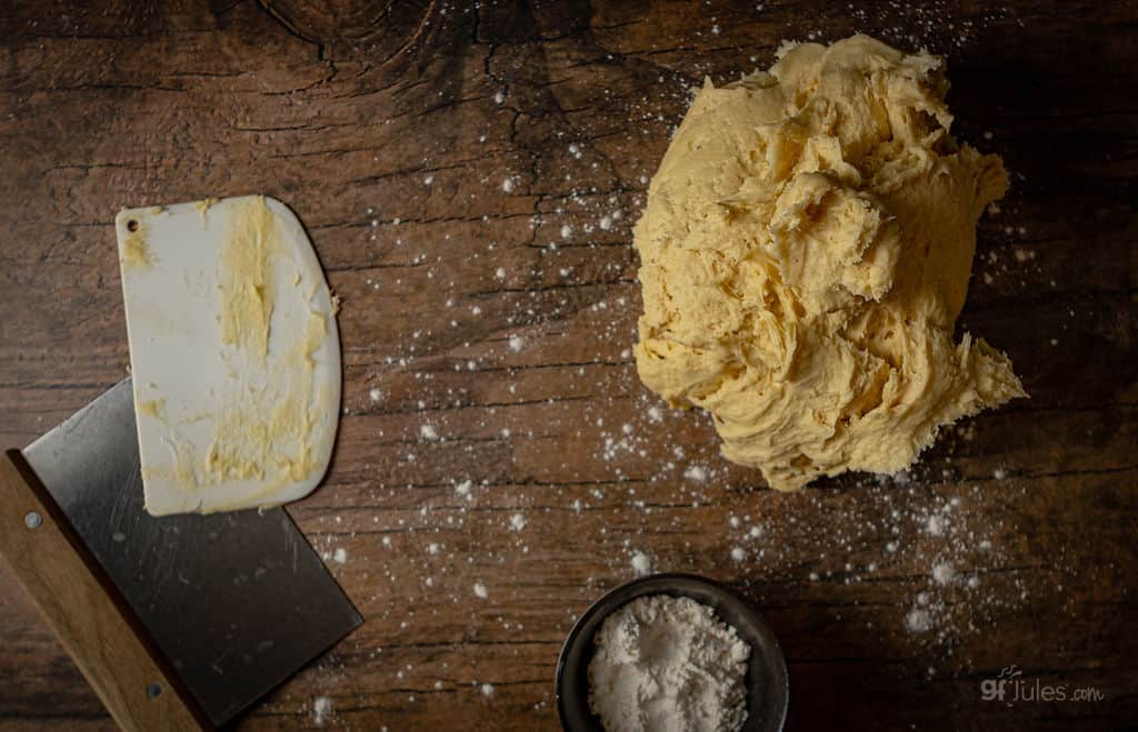 gluten free challah dough step 1