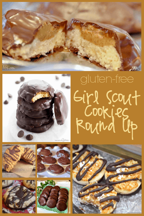 Gluten Free Round Up of 21 Girl Scout Cookie Recipes!