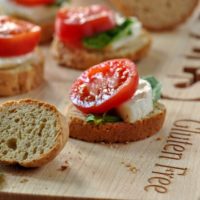 gluten free bruschetta