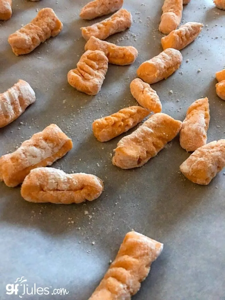 gluten free sweet potato gnocchi