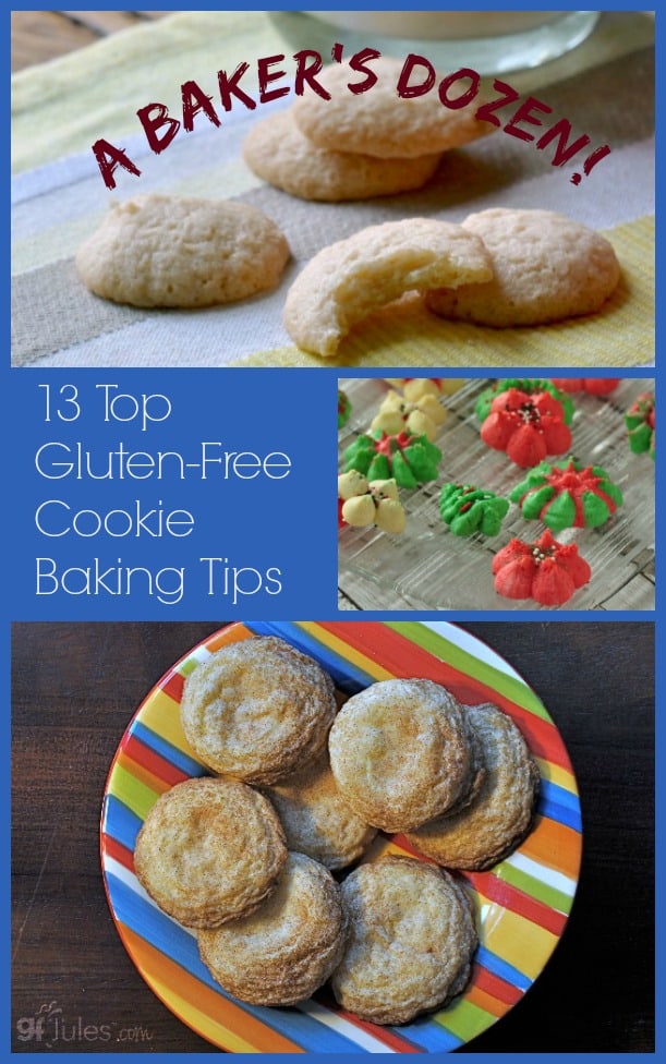 13 Top Gluten Free Cookie Baking Tips from gluten-free expert Jules Shepard | gfJules