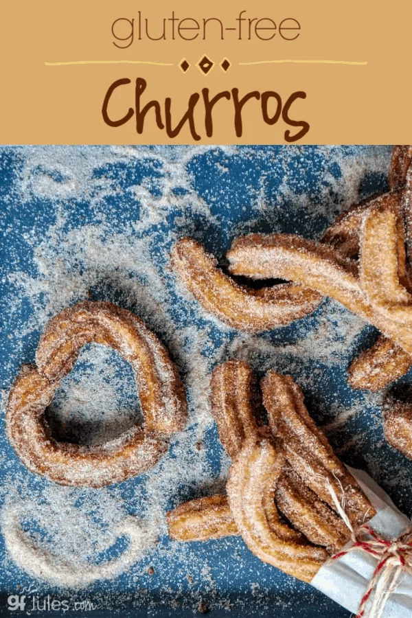 Gluten Free Churros as light and airy as you remember, and so easy to make!