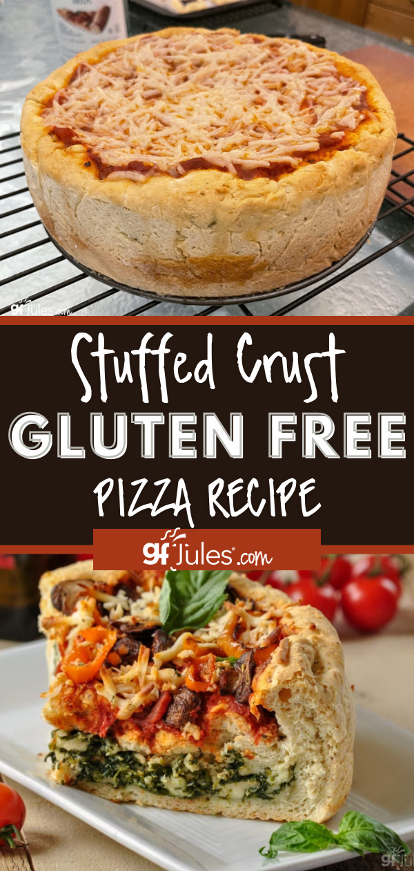 Stuffed Crust Gluten Free Pizza