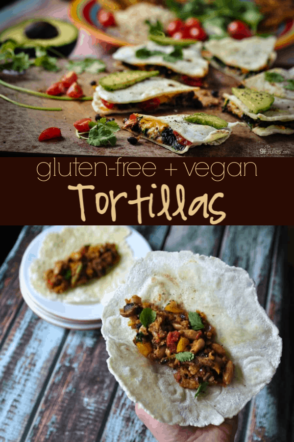 Homemade gluten free tortillas: soft and delicious with gfJules!