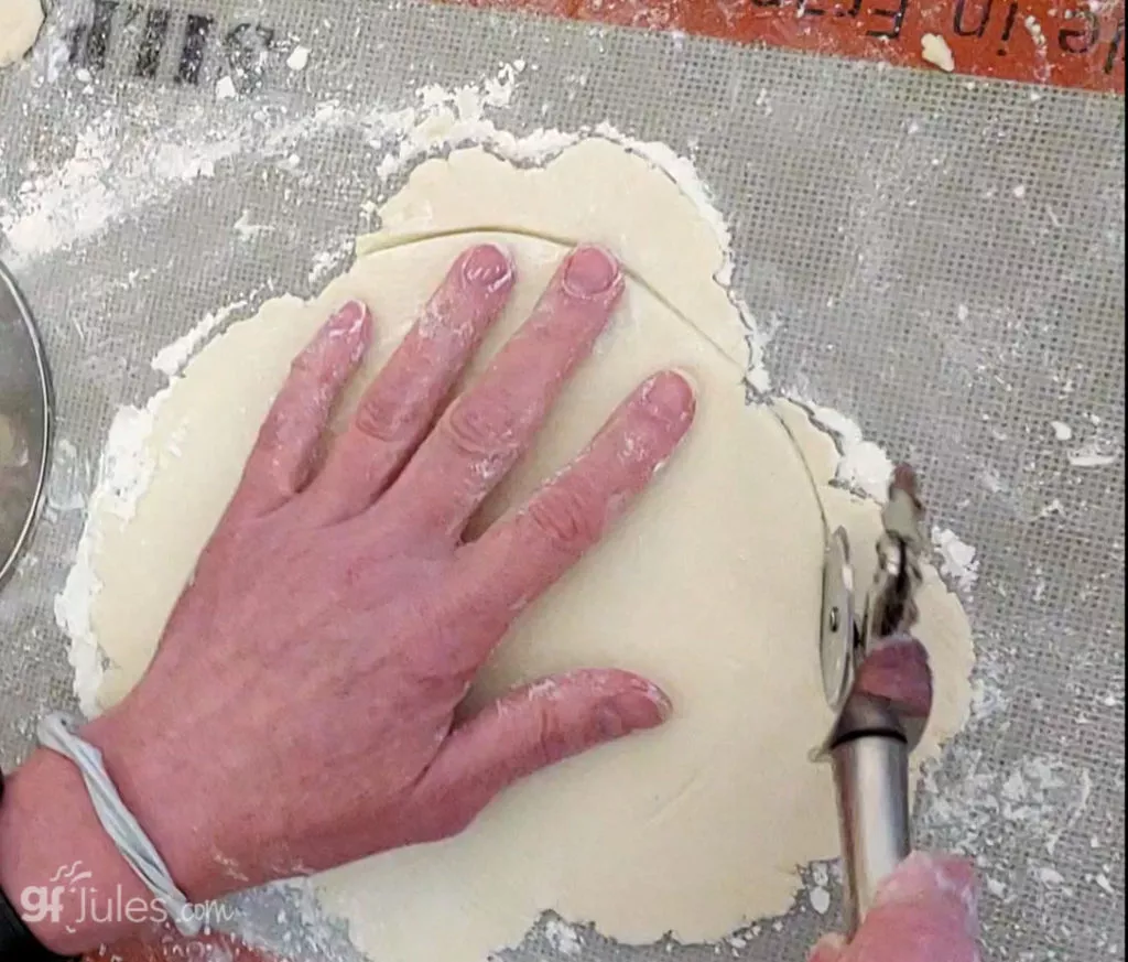 gluten free flour tortilla process rolling