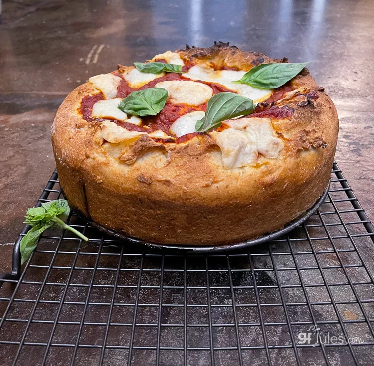 Gluten-Free Chicago-Style Deep Dish Pizza: Authentic Recipe!