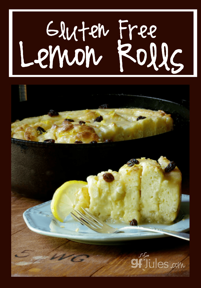 Like a giant cinnamon bun, but lemony, instead! This fun gluten free lemon roll isn't nearly as hard to make as it looks!