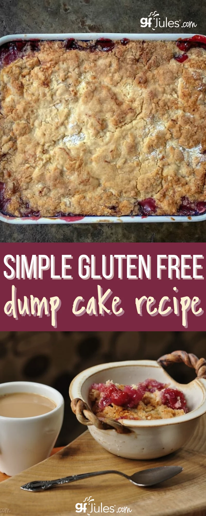 Simple Gluten Free Dump Cake Recipe