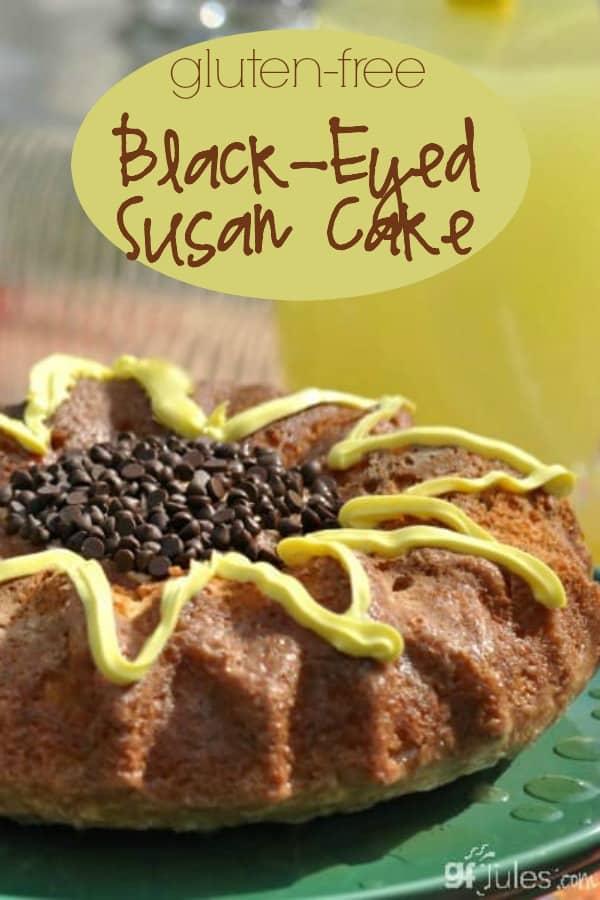 Gluten Free Black-Eyed Susan Cake by gfJules tastes like sunshine