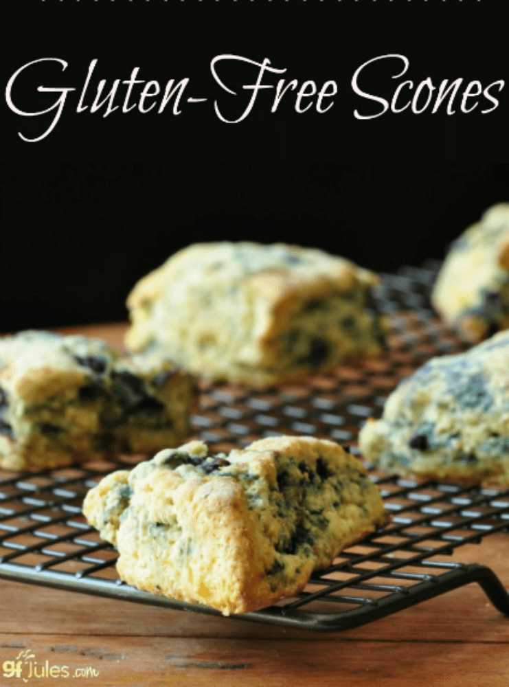 I've made these gluten free scones hundreds of times now, with berries, chocolate chips, cinnamon & raisins. But ALWAYS with my never-gritty gfJules Flour!