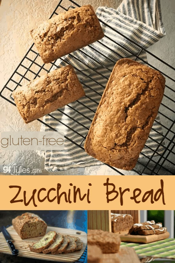 My newest gluten free zucchini recipe embraces the flavor of the zucchini without hiding it behind a lot of sugar or oil like traditional recipes often do.