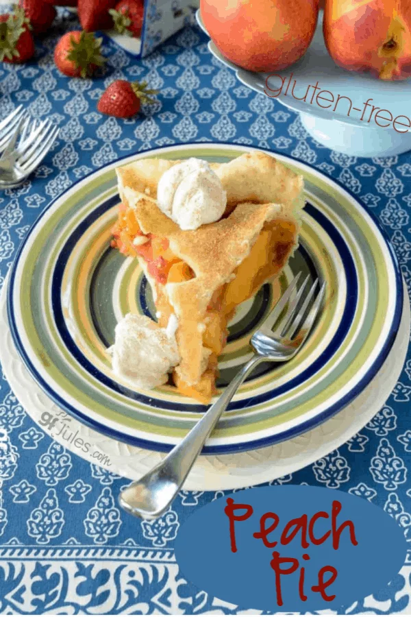 This gluten free peach pie recipe is simple, relying on the natural goodness of nature's candy and my flaky, tender homemade gluten free pie crust recipe.