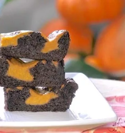 gluten free pumpkin-brownie-stack-sm1