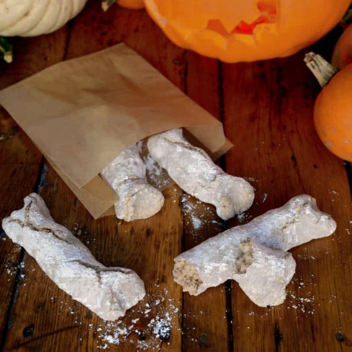 gluten-free-bones-cookies-with-jack-o-lantern square