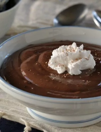 gluten free vegan chocolate pudding