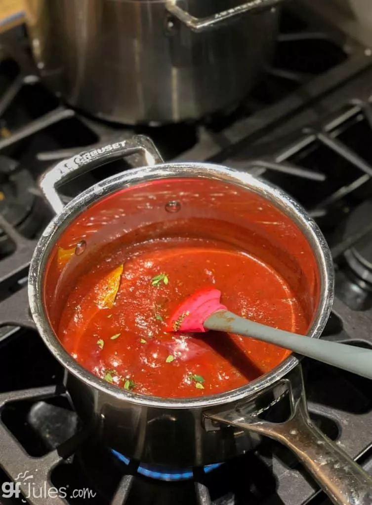 Easy Homemade Pasta Sauce - gfJules Helps You Make it Quick & Delish!