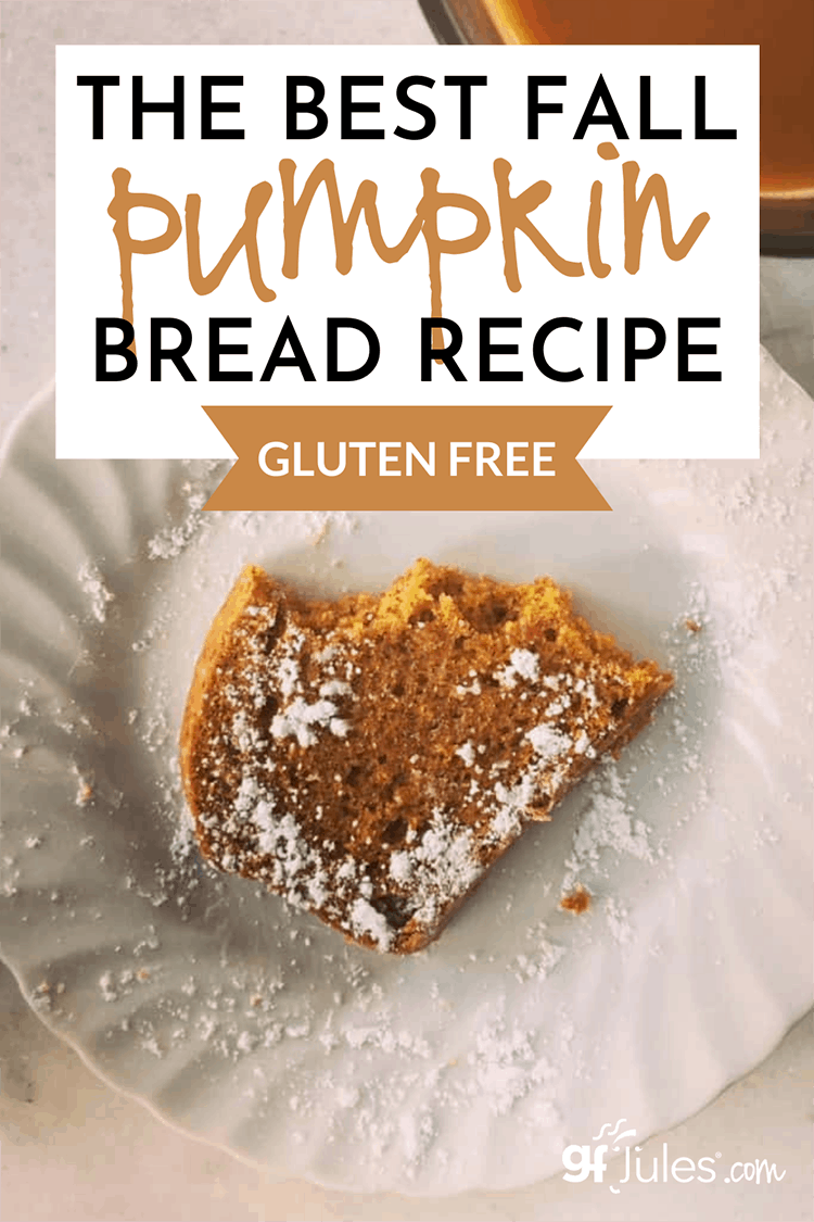 Easy Gluten Free Pumpkin Bread