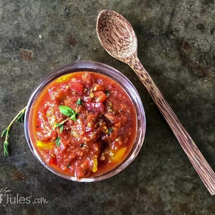 Easy Homemade Pasta Sauce - gfJules Helps You Make it Quick & Delish!