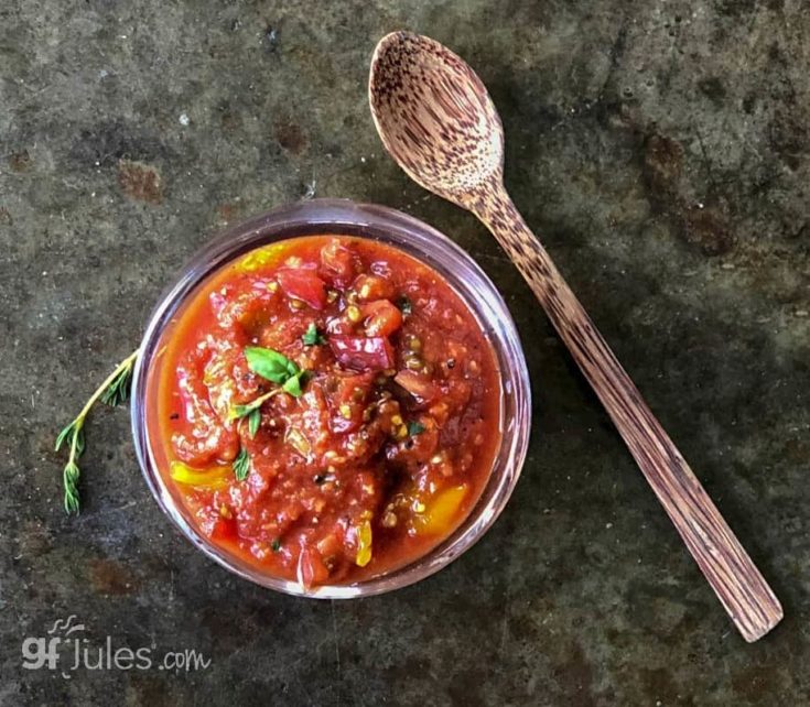 Easy Homemade Pasta Sauce - gfJules Helps You Make it Quick & Delish!