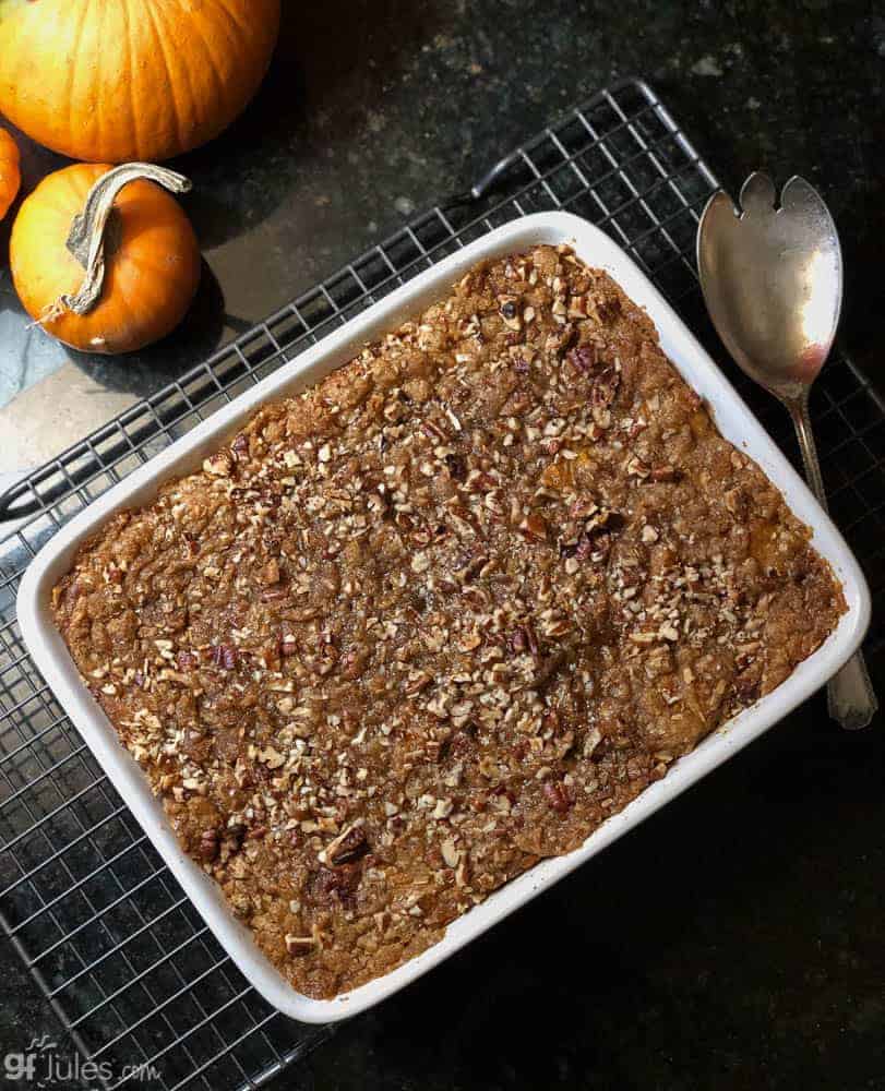 Gluten Free Sweet Potato Casserole - light & fluffy! - gfJules