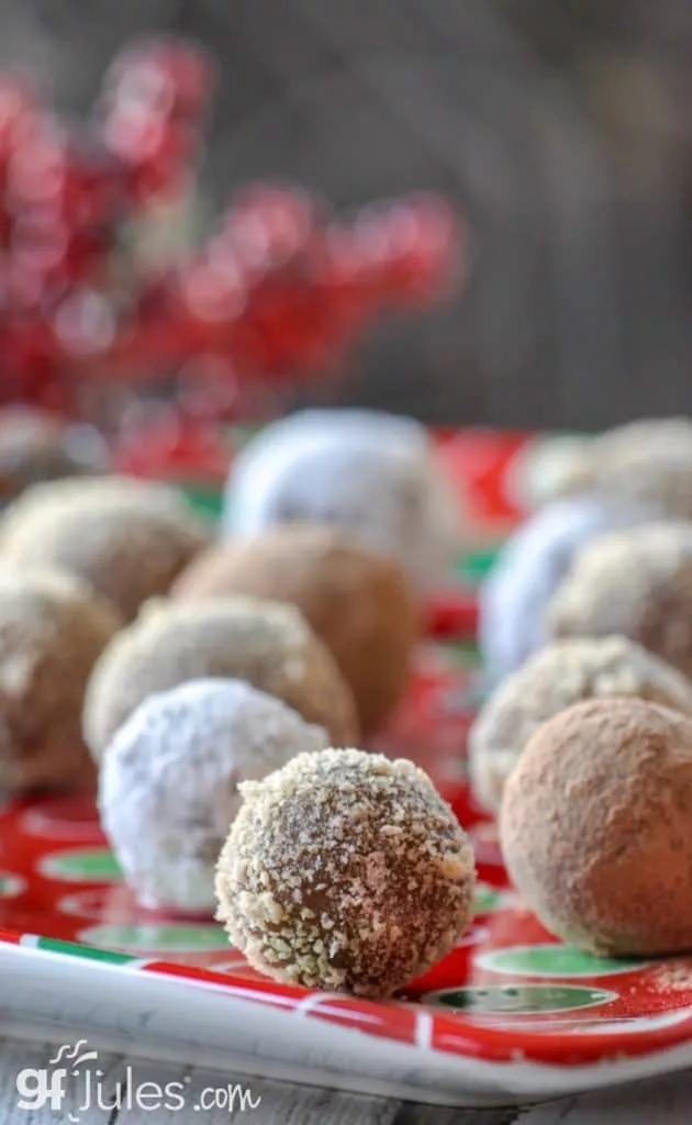 Easy Gluten Free Rum Balls Recipe - only 6 ingredients! no bake & vegan ...