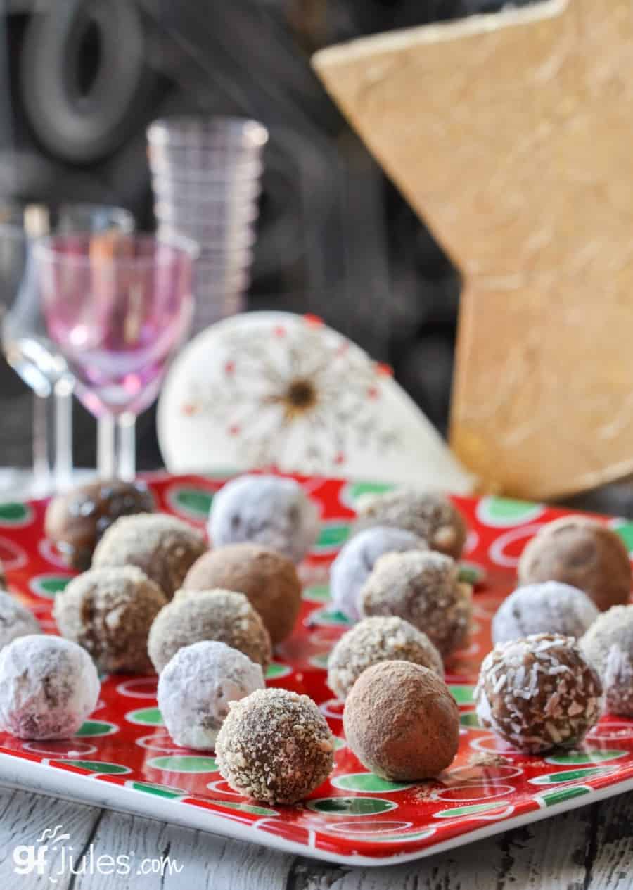 Gluten Free Rum Balls vertical