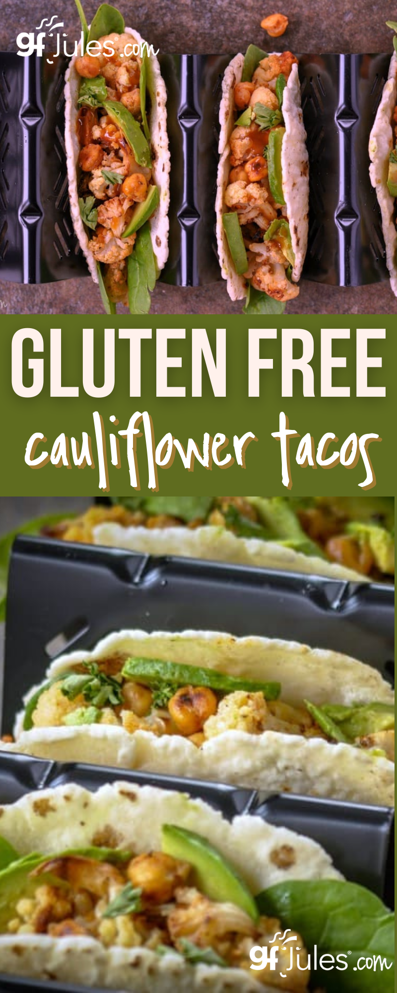 gluten free cauliflower tacos
