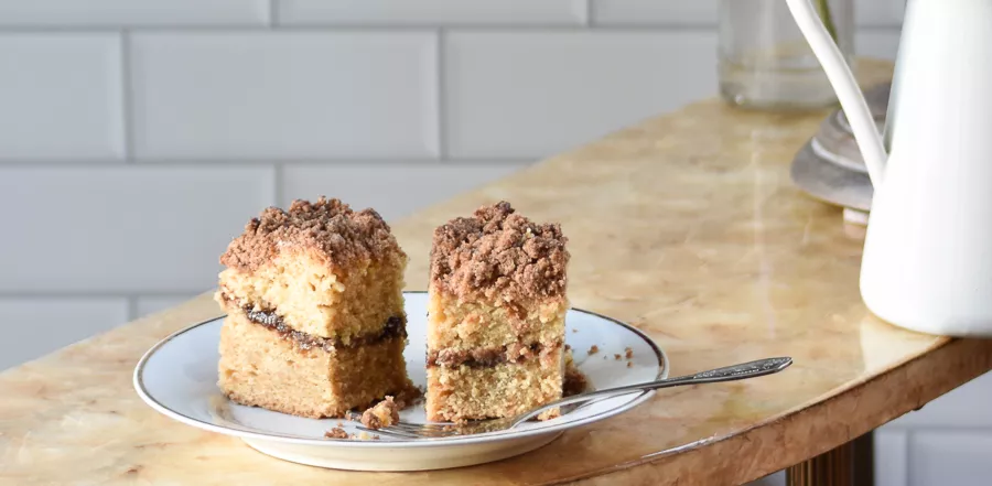 gluten free coffee cake banner | gfJules