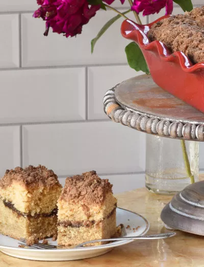 gluten free coffee cake with pan | gfJules