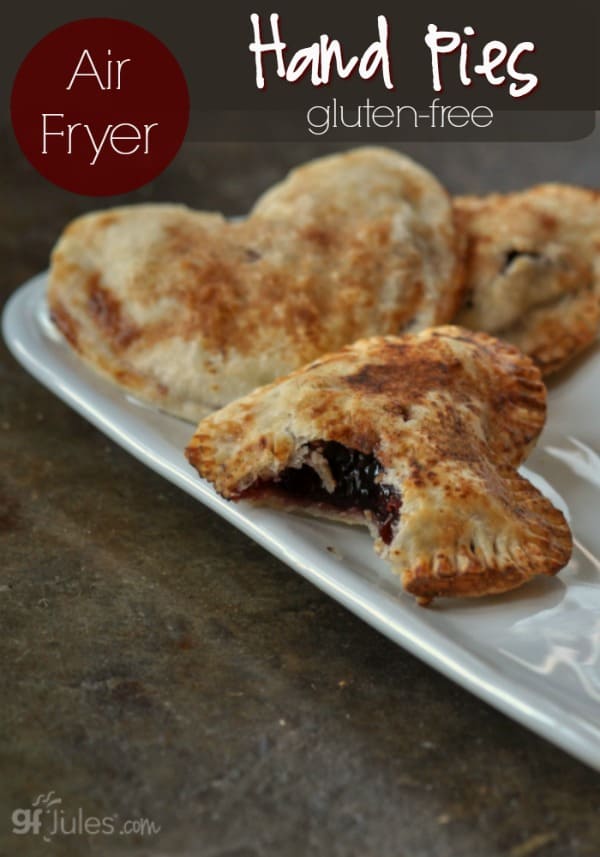 Gluten Free Air Fryer Hand Pies! Easy, quick, portable, delicious! gfJules
