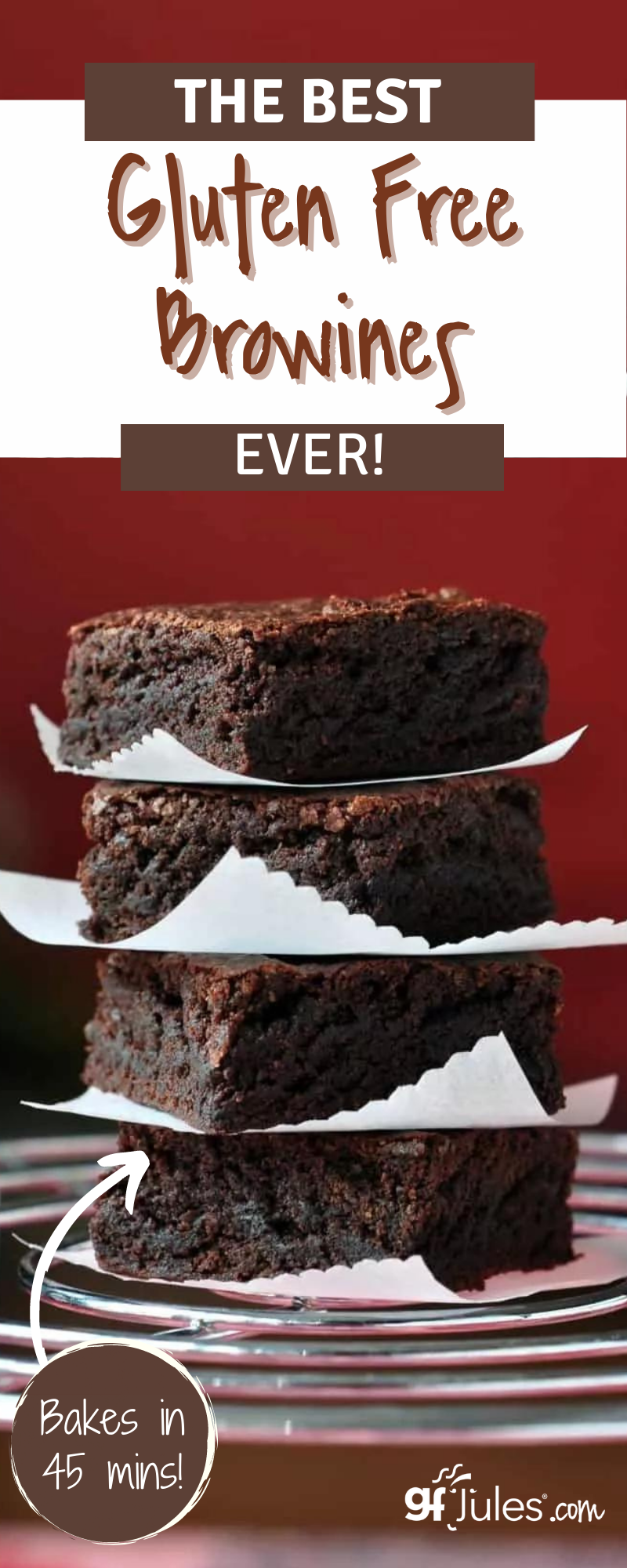 The Best GF Brownies Ever PIN