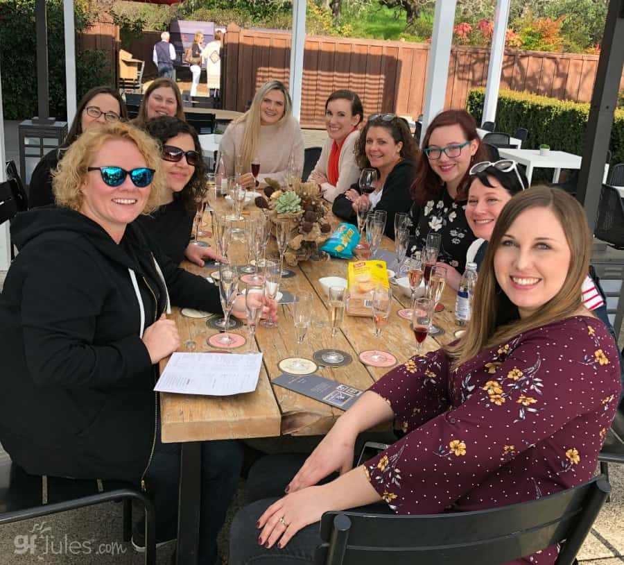 gluten free blogger retreat at Mumm Napa