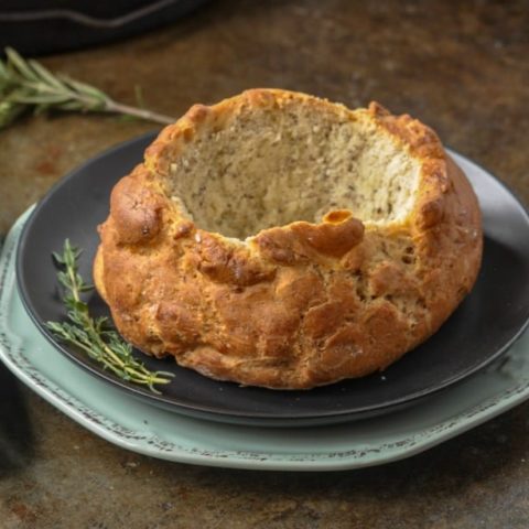gluten free boule with herbs